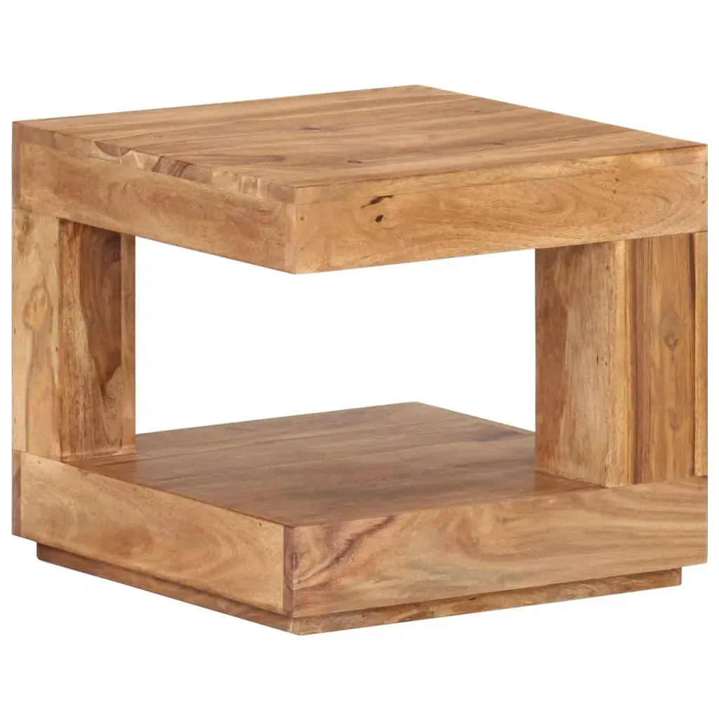 Coffee Table 45x45x40 cm Solid Wood Acacia Price