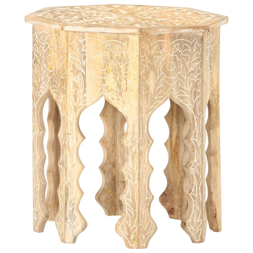 Side Table ?48 cm Solid Mango Wood Price