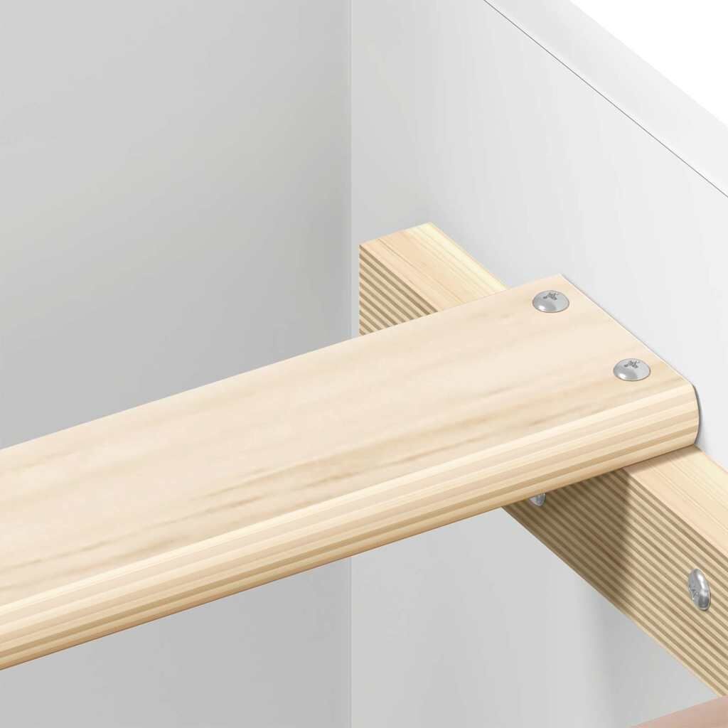 Bed Frame without Mattress White 150x200 cm Price