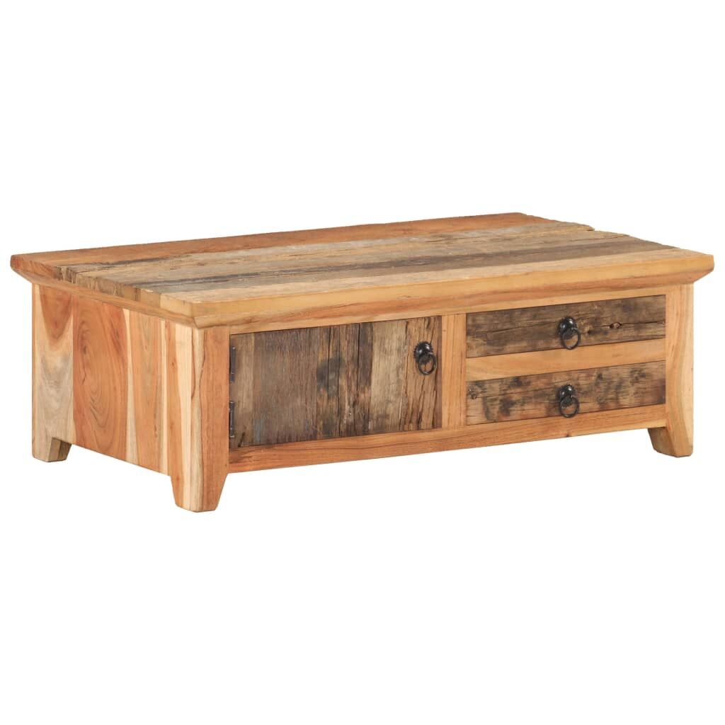 Coffee Table 90x50x31 cm Solid Reclaimed Wood Price