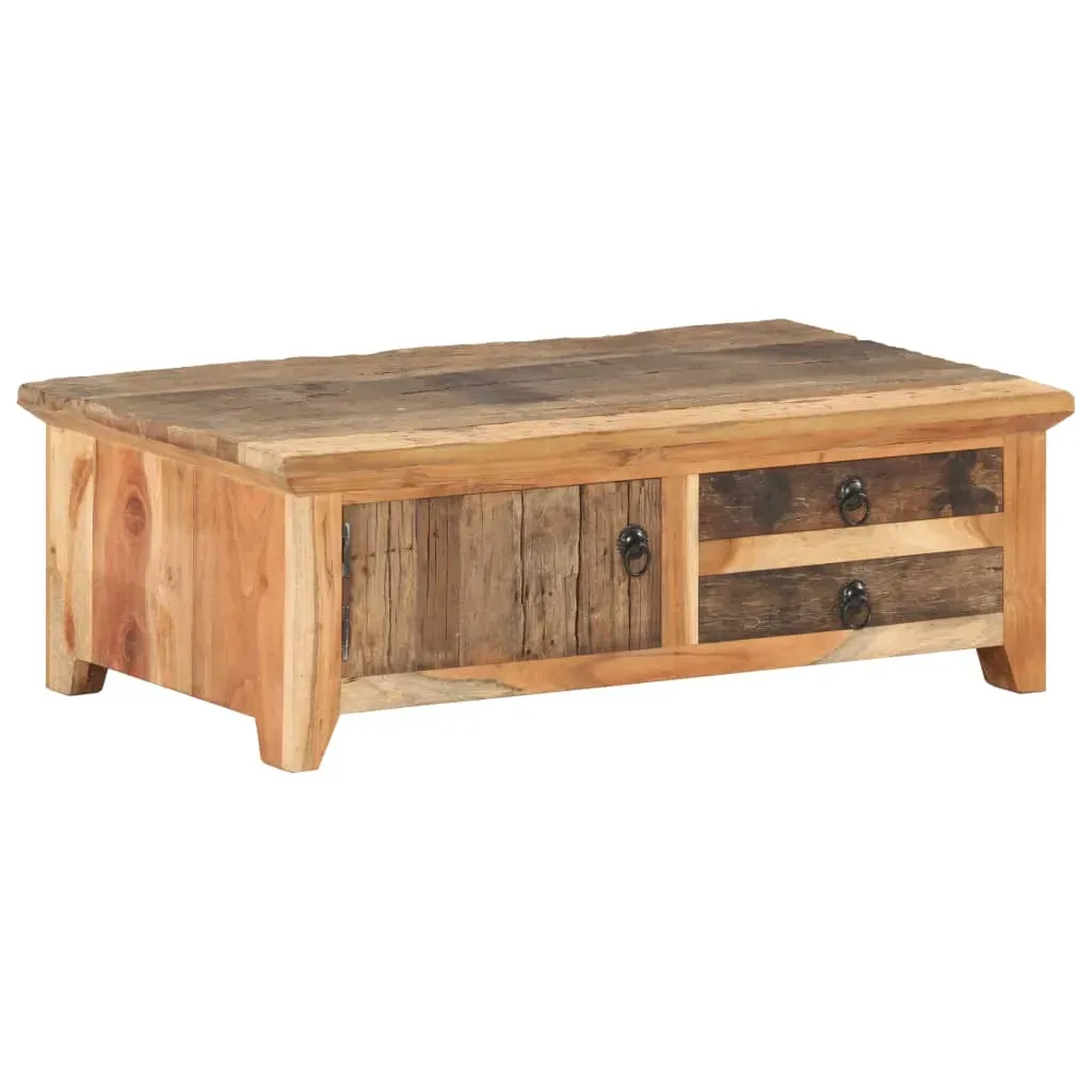 Coffee Table 90x50x31 cm Solid Reclaimed Wood Price