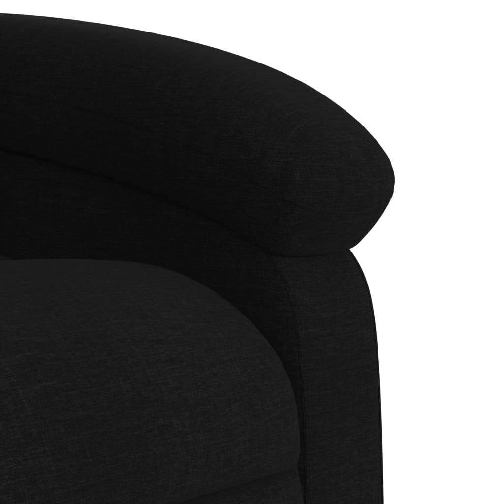 Massage Recliner Chair Black Fabric Price