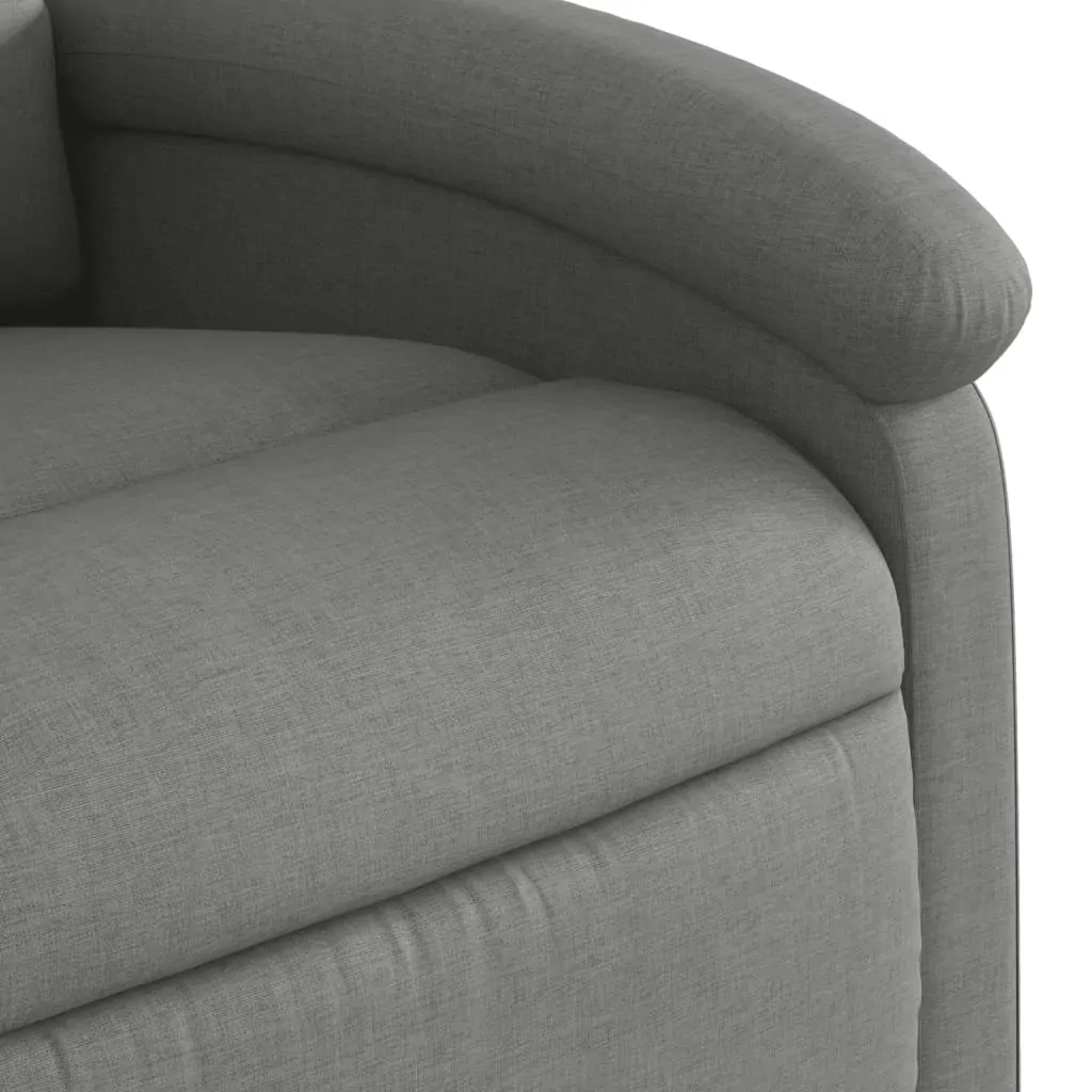 Recliner Chair Dark Grey Fabric Price