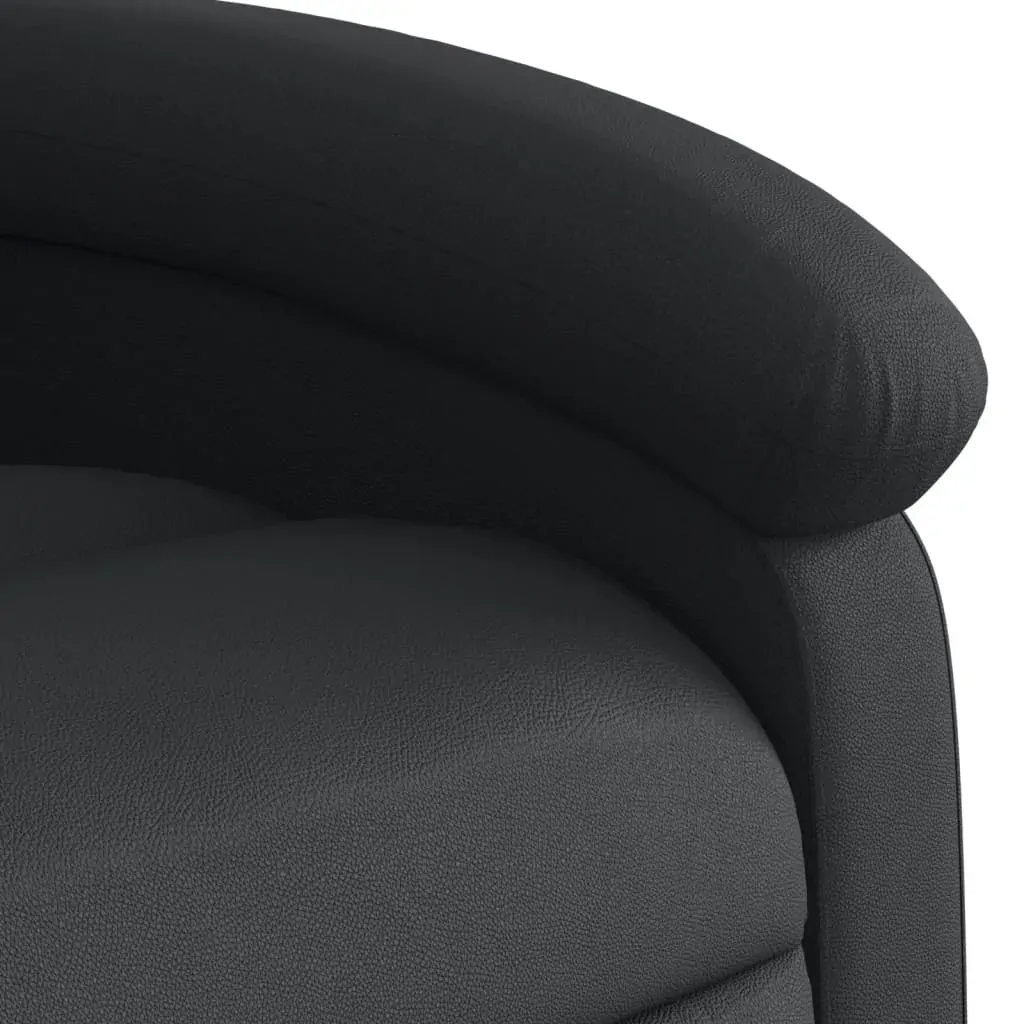 Recliner Chair Black Real Leather Price