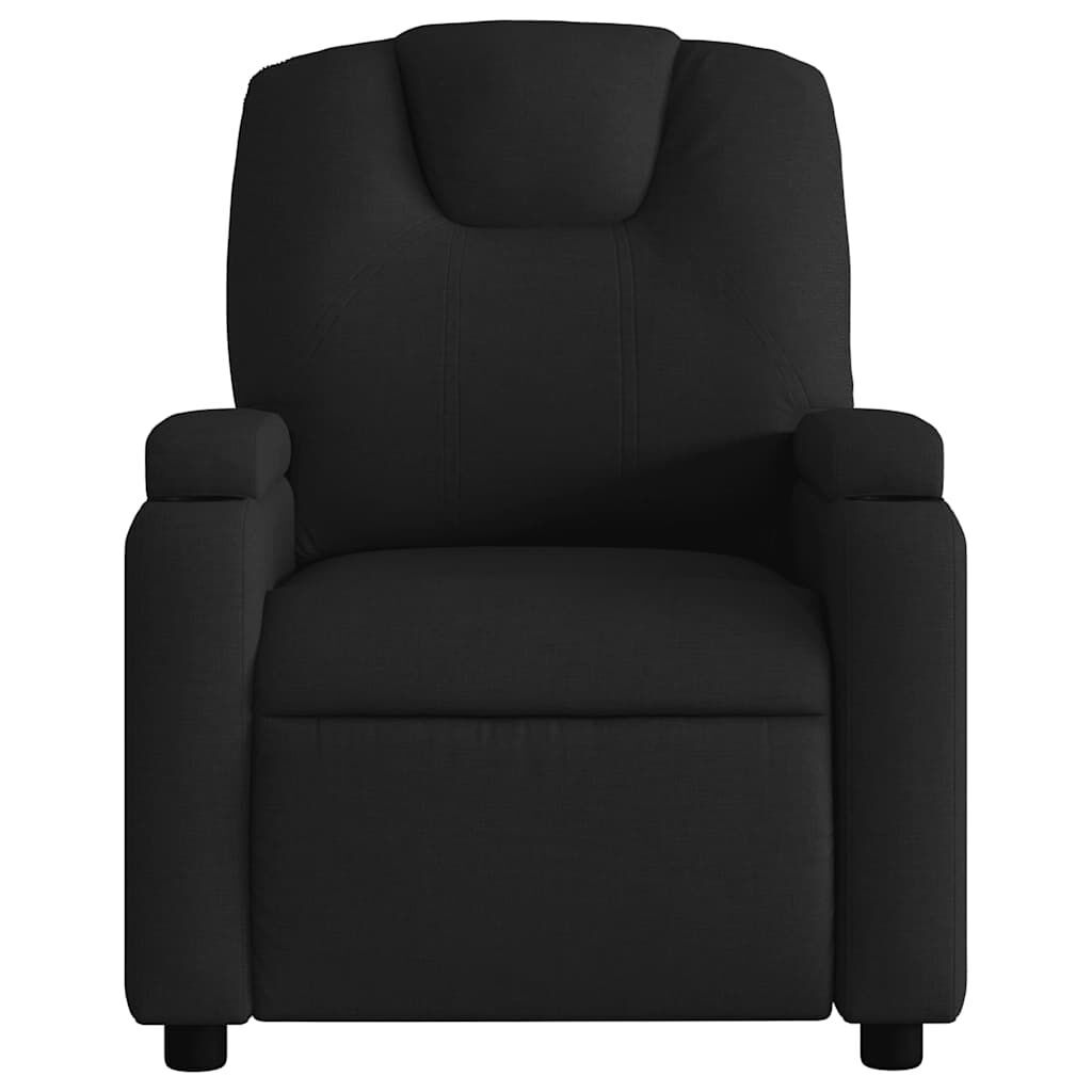 Electric Massage Recliner Chair Black Fabric Price