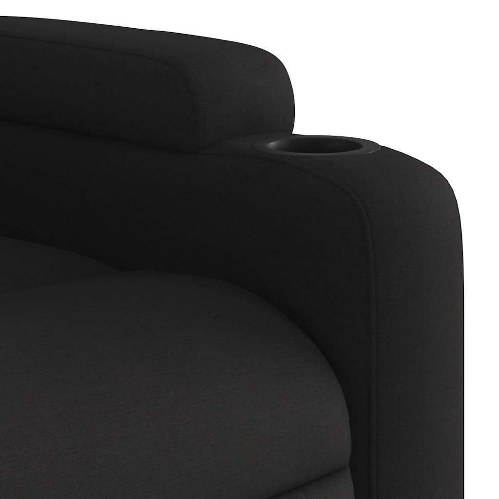 Massage Recliner Chair Black Fabric Price