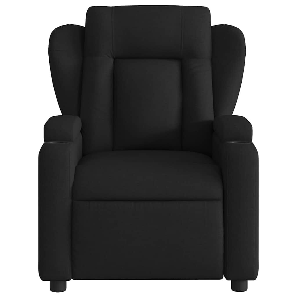 Electric Massage Recliner Chair Black Fabric Price