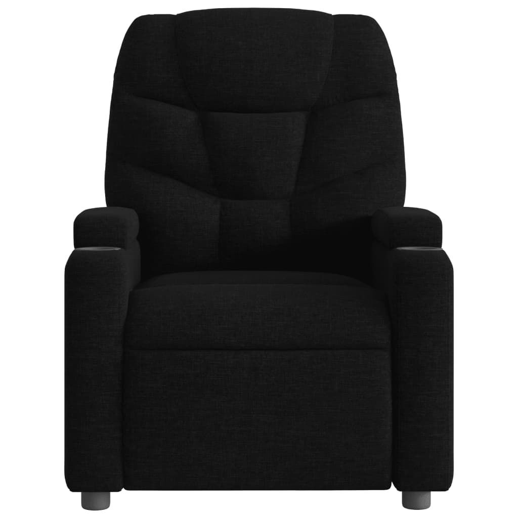 Electric Massage Recliner Chair Black Fabric Price