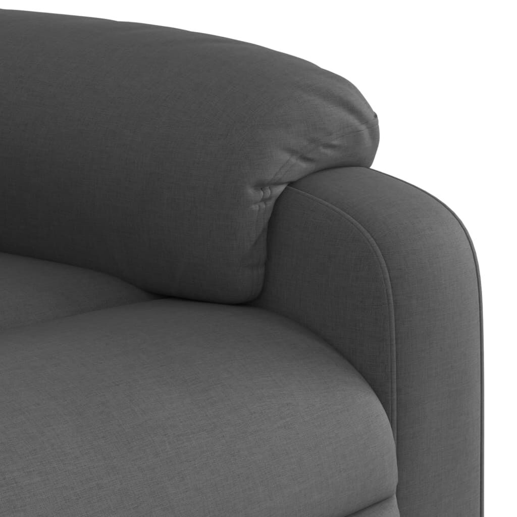 Recliner Chair Dark Grey Fabric Price