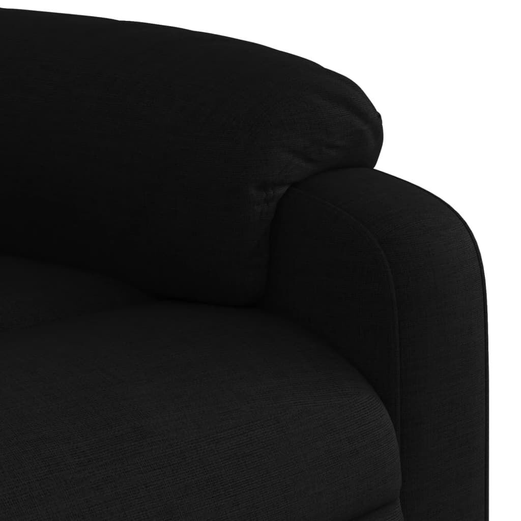 Massage Recliner Chair Black Fabric Price