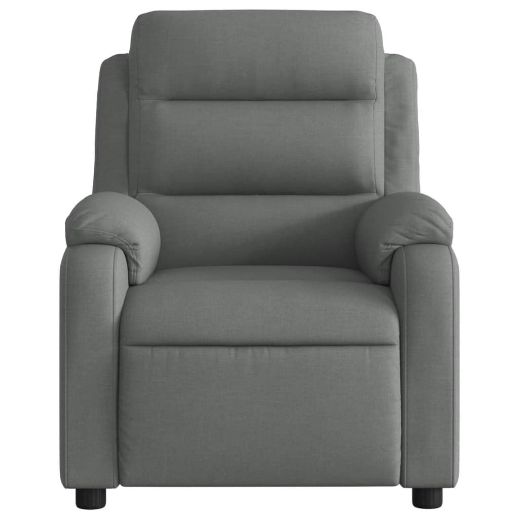 Electric Massage Recliner Chair Dark Grey Fabric Price
