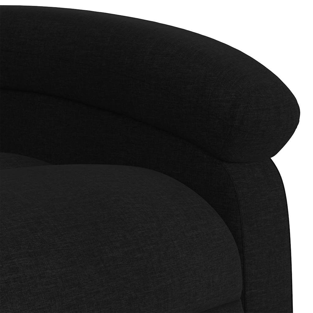 Massage Recliner Chair Black Fabric Price