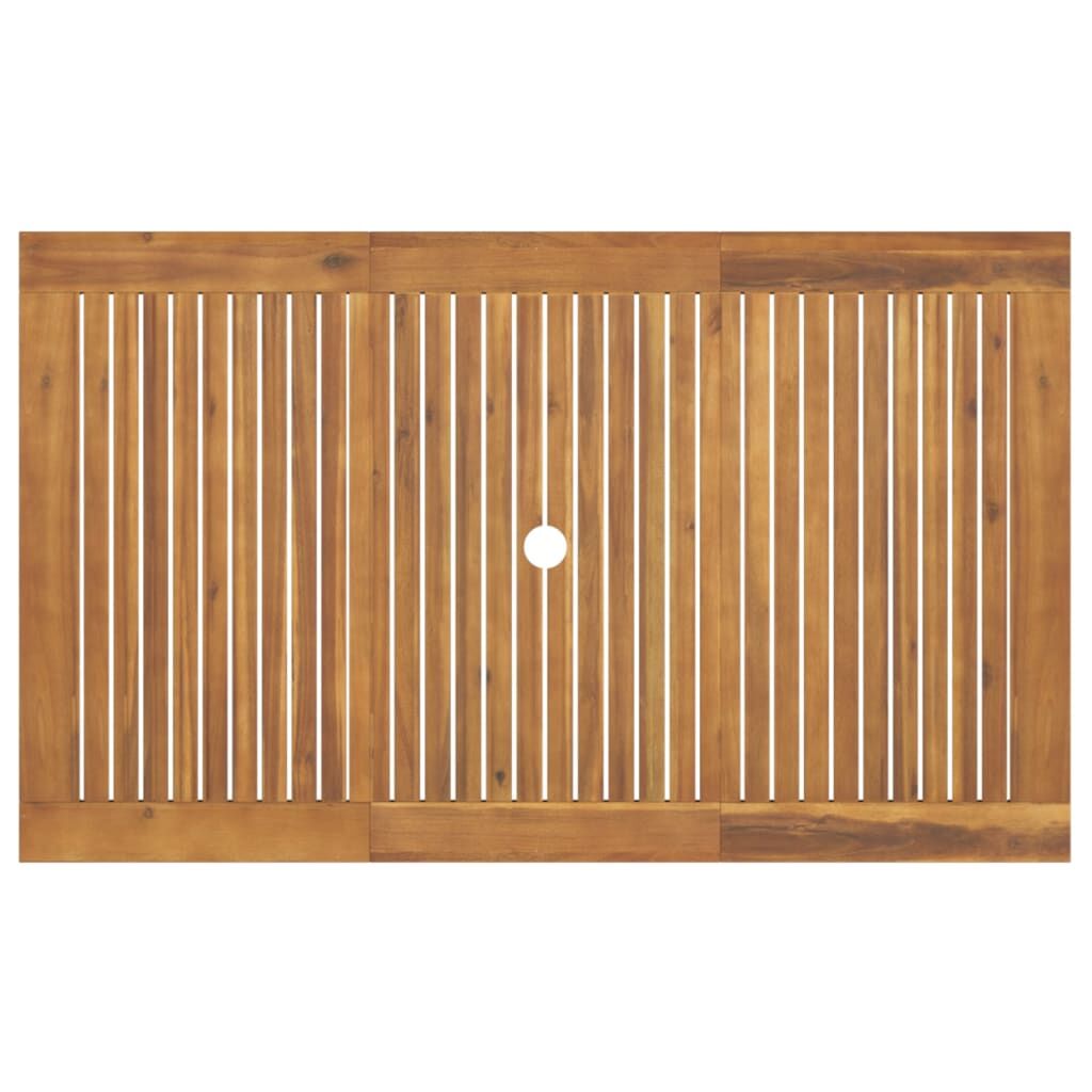 7 Piece Garden Dining Set Solid Wood Acacia Price