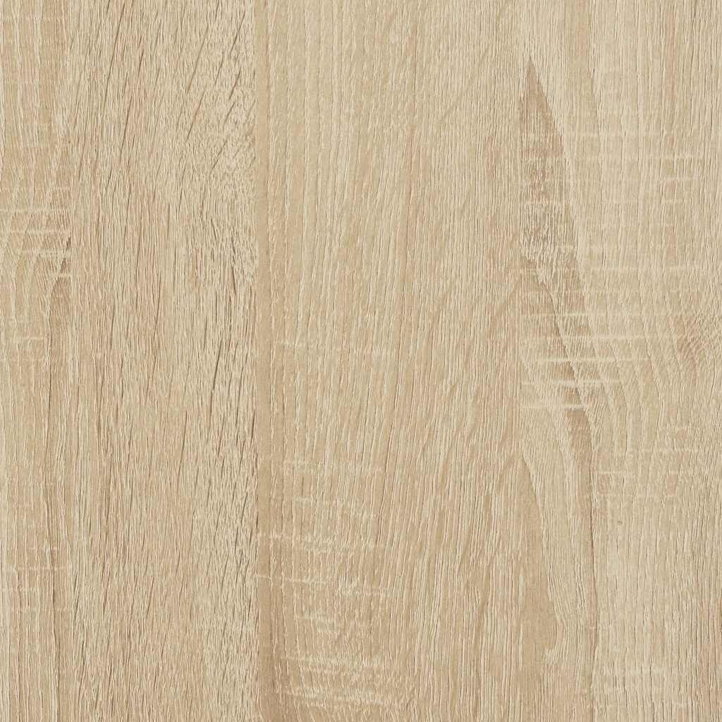 Bed Frame without Mattress Sonoma Oak 150x200 cm Price