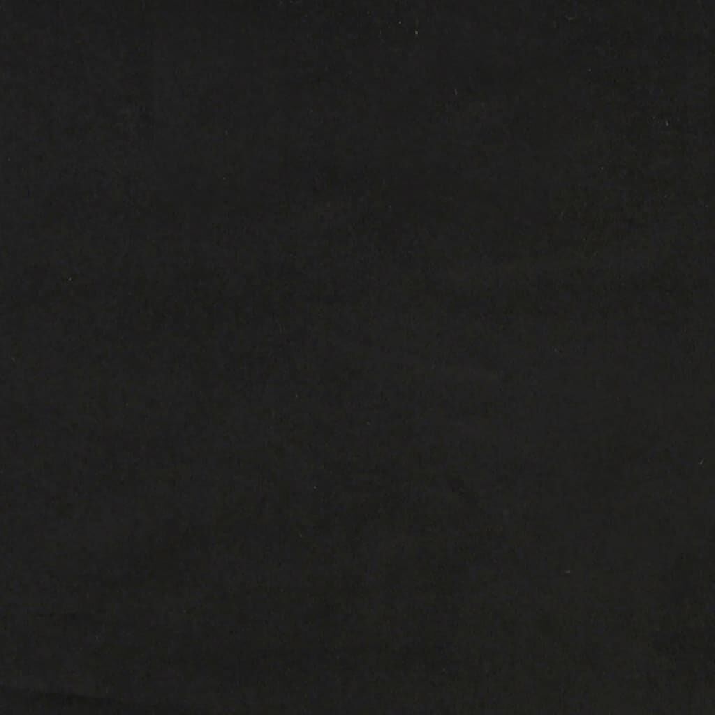 Bed Frame without Mattress Black 183x203 cm King Velvet Price