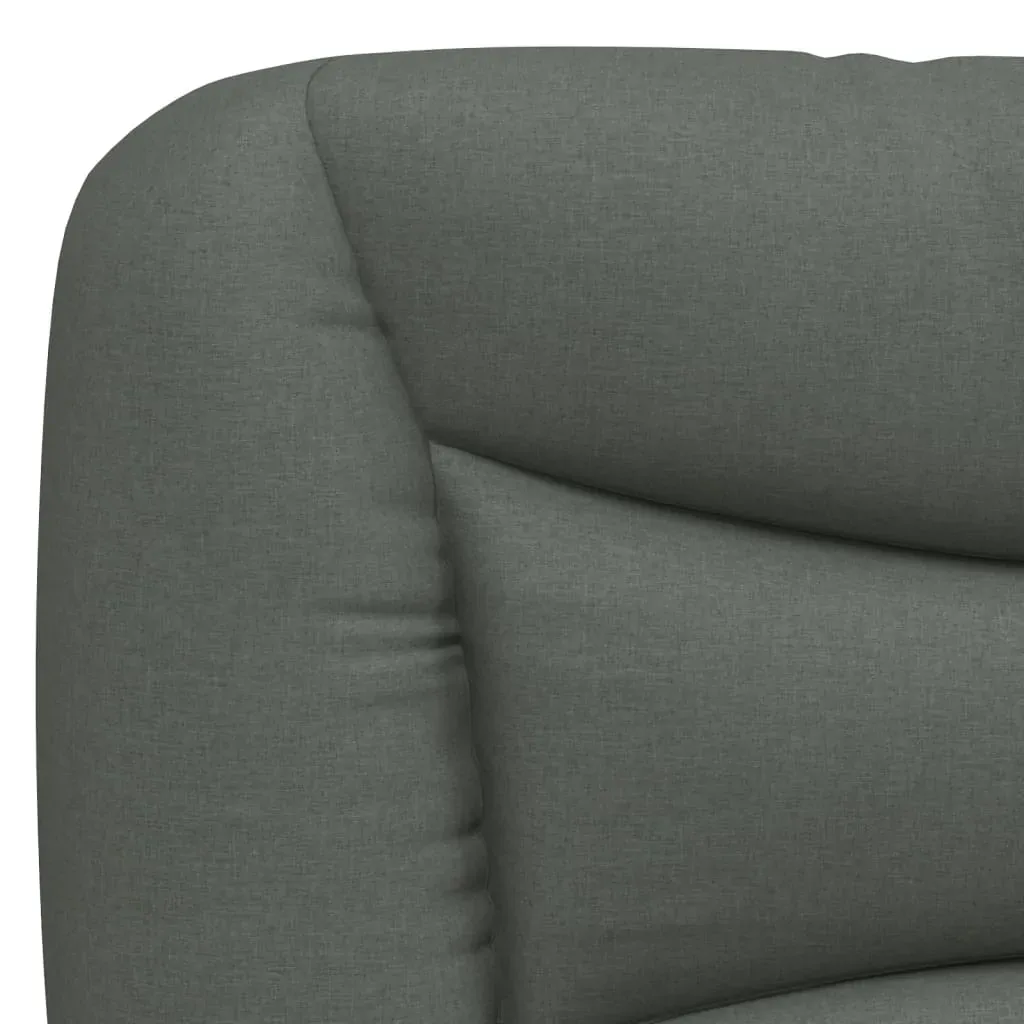 Headboard Cushion "Hvar" Dark Grey 180 cm Fabric Price