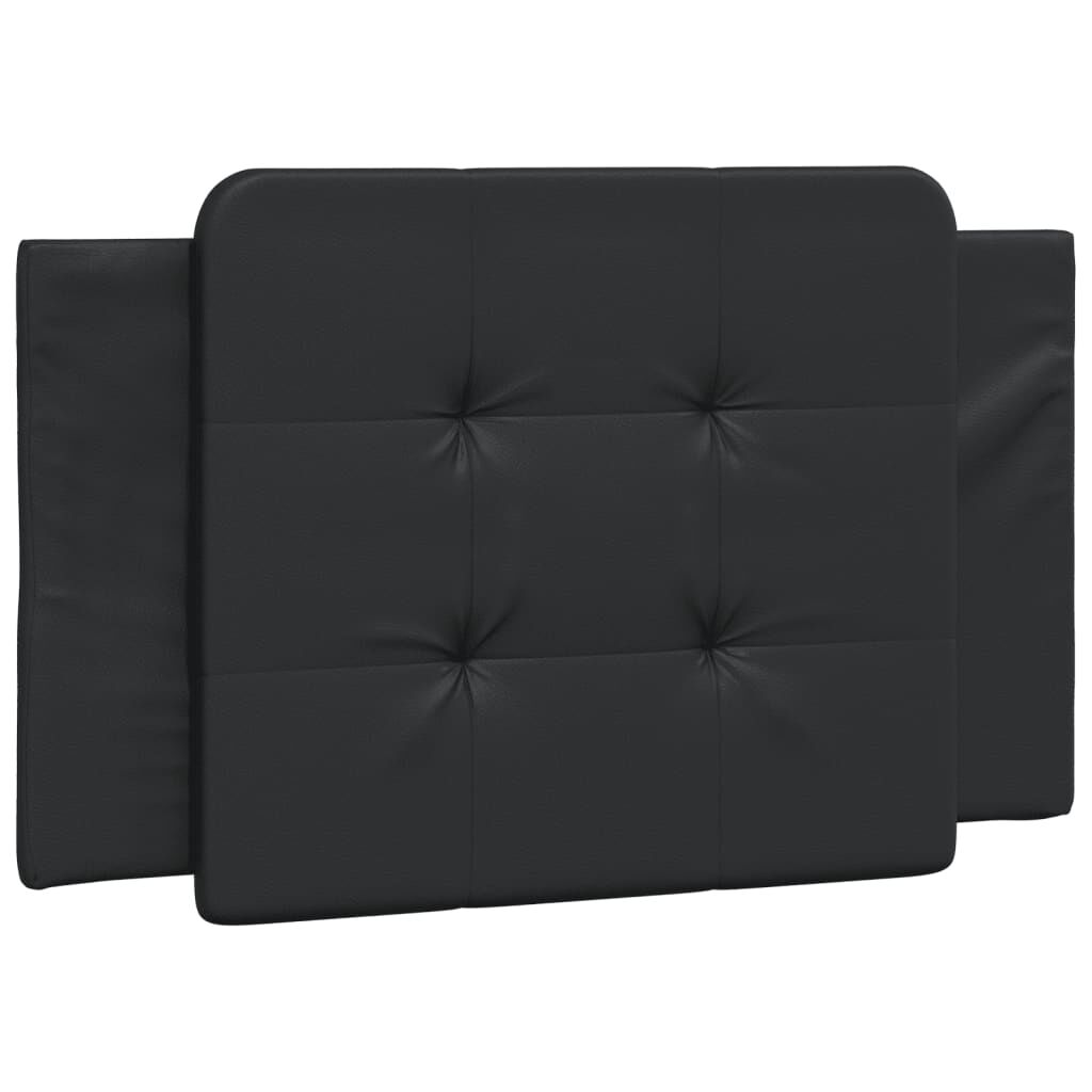 Bed Frame without Mattress Black 90x190 cm Faux Leather Price