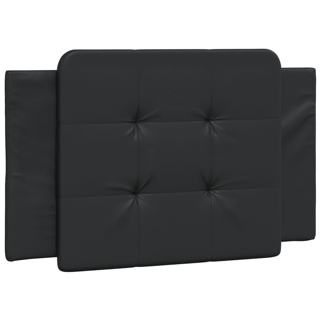 Bed Frame without Mattress Black 107x203 cm King Single Faux Leather Price