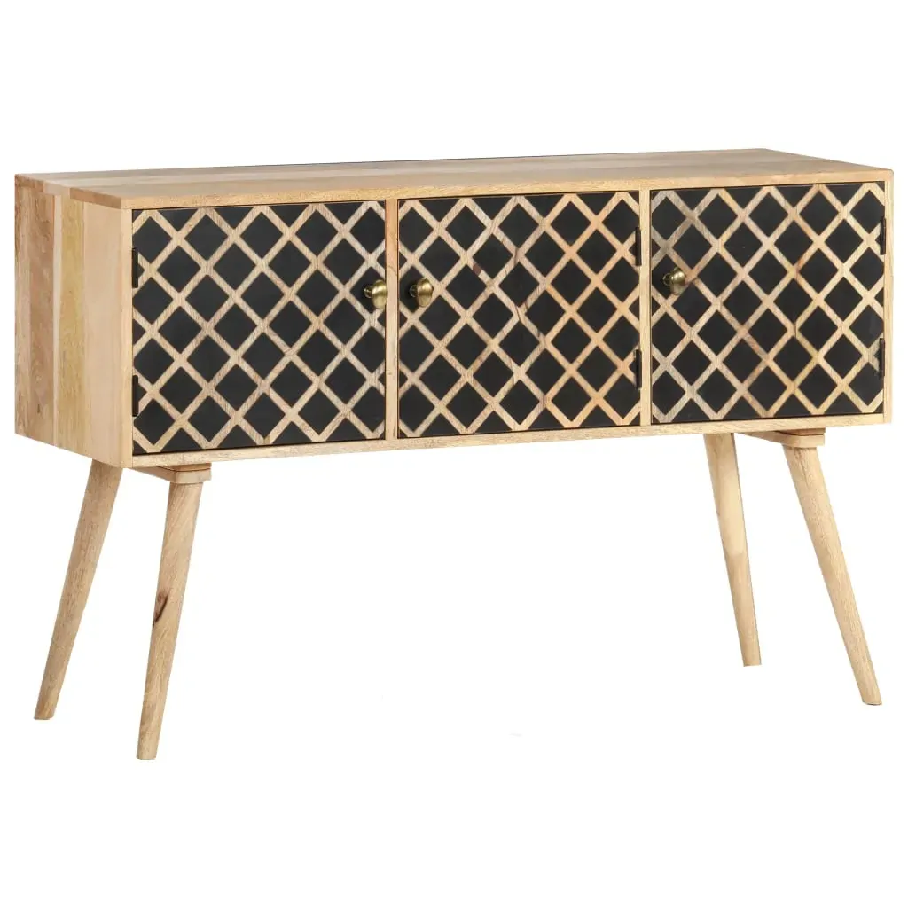 Sideboard 118x35x75 cm Solid Mango Wood Price