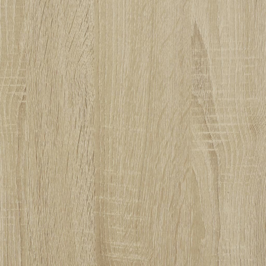 Bed Frame without Mattress Sonoma Oak 183x203 cm King Price