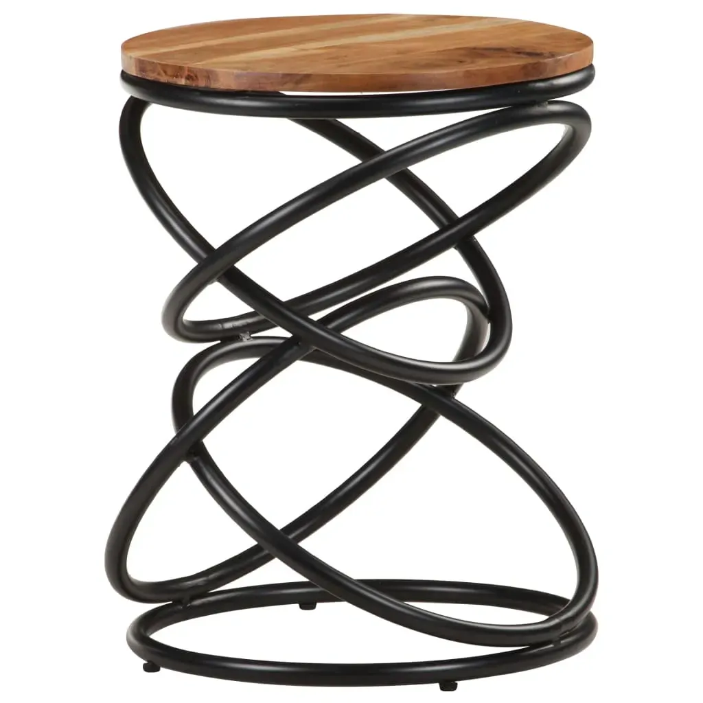 End Table 40x40x52 cm Solid Acacia Wood Price