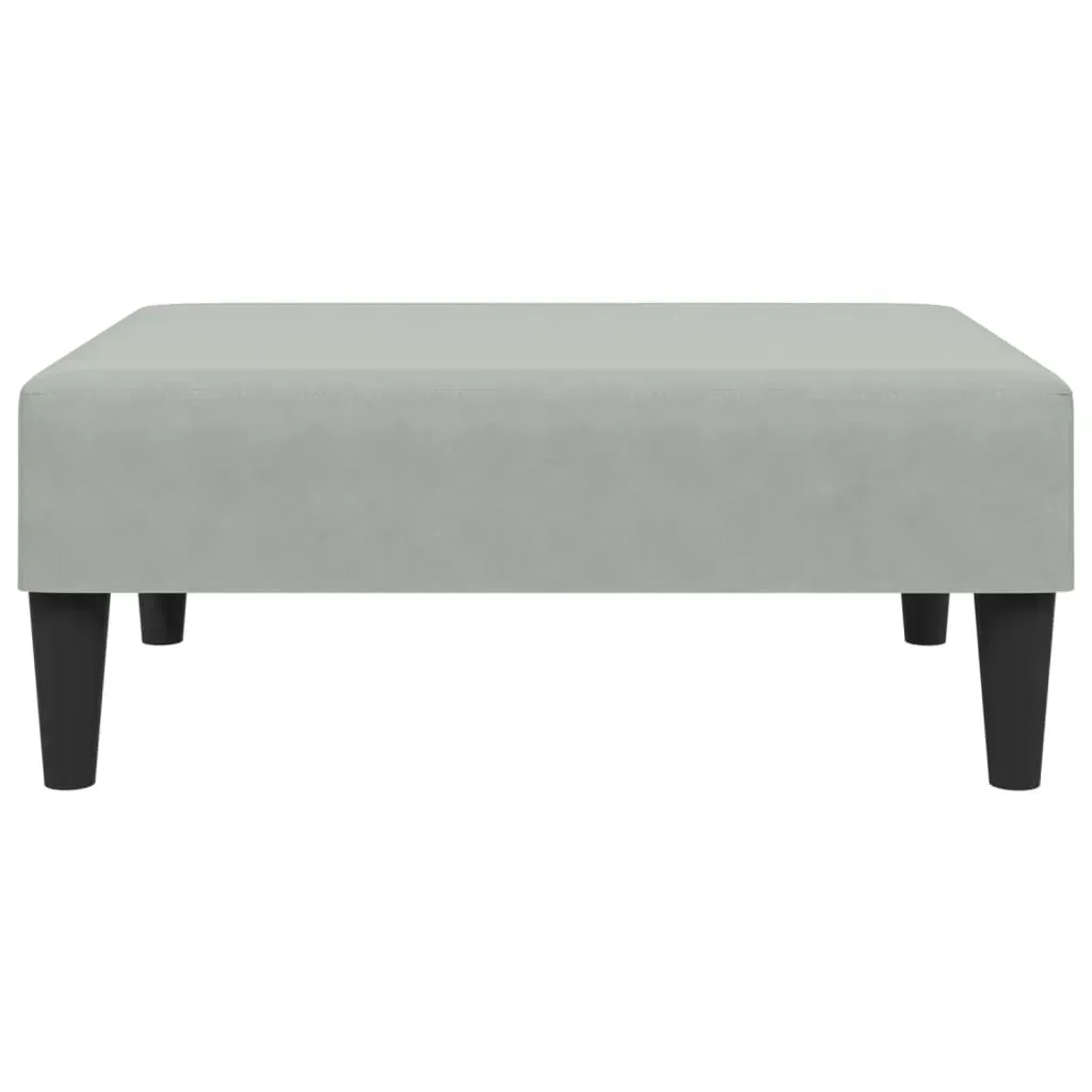 2 Piece Sofa Set with Pillows Light Grey Velvet Price
