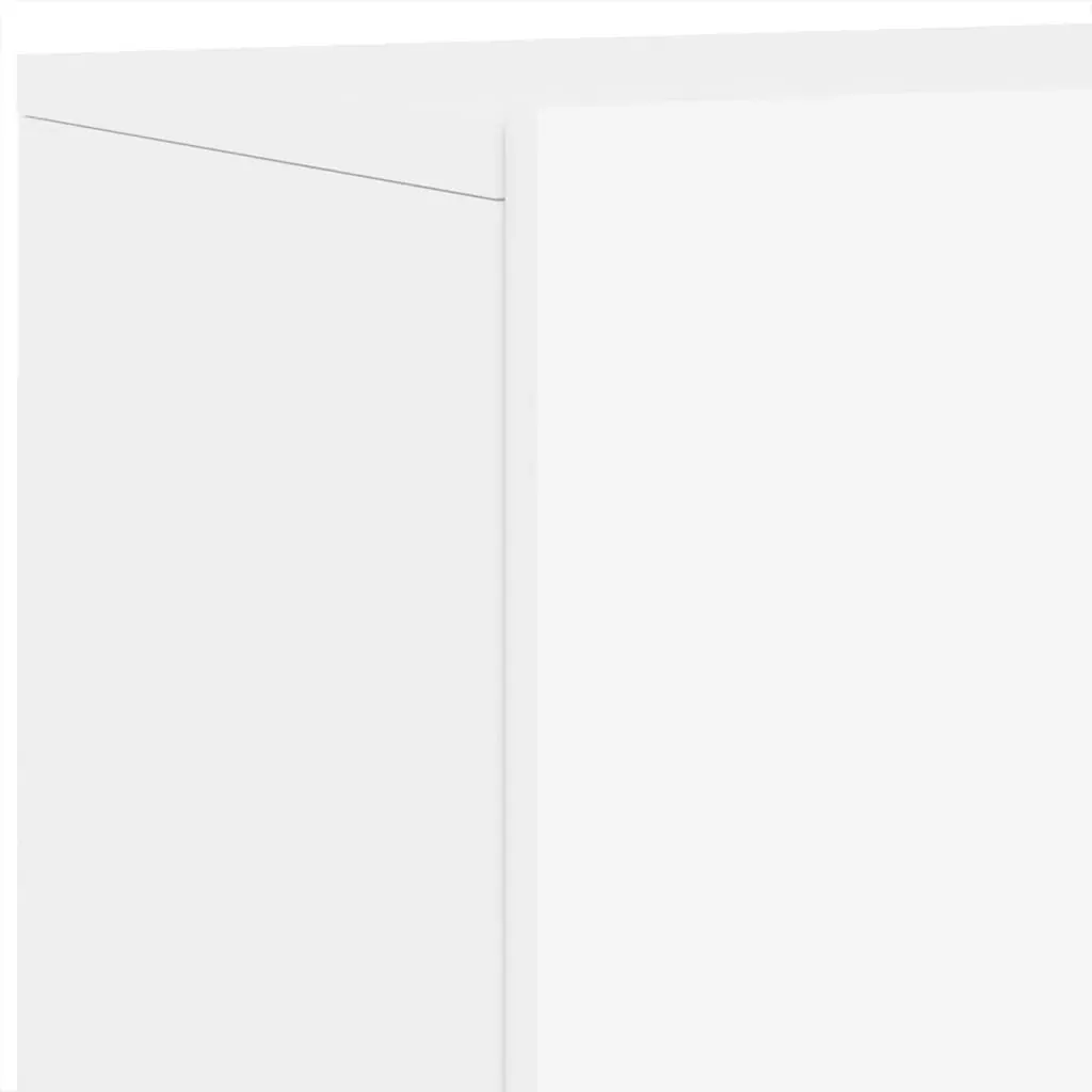 6 Piece TV Wall Units White Engineered Wood Price