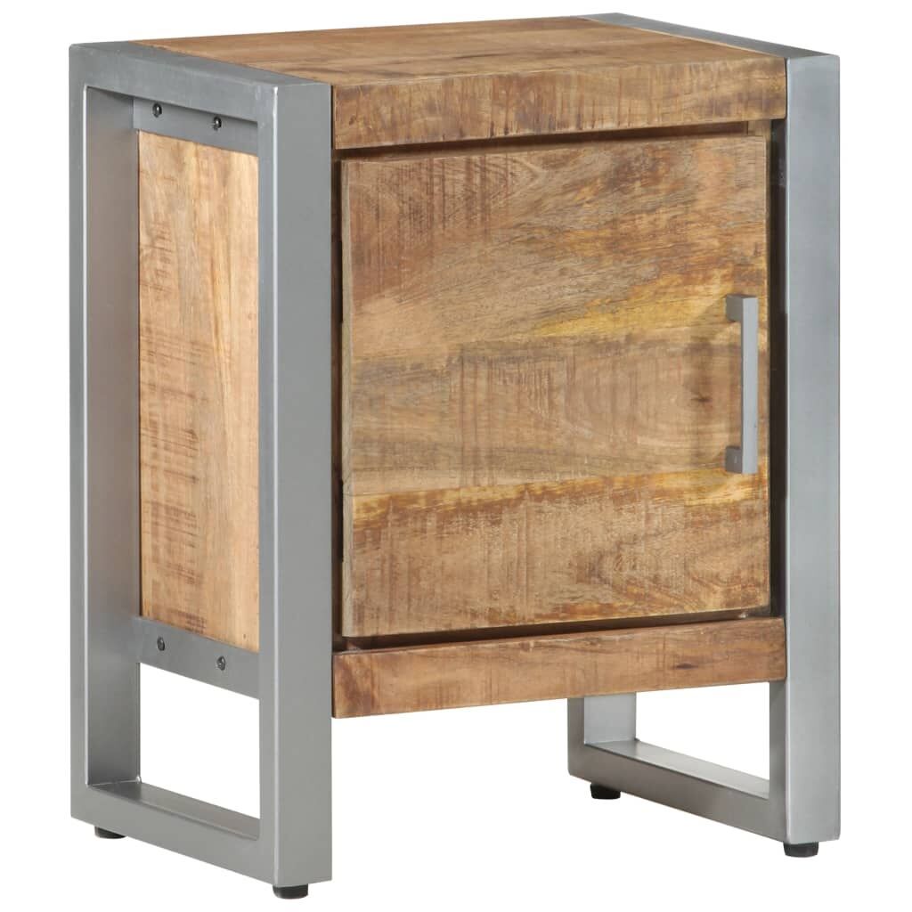 Bedside Cabinet 40x30x50 cm Rough Mango Wood Price