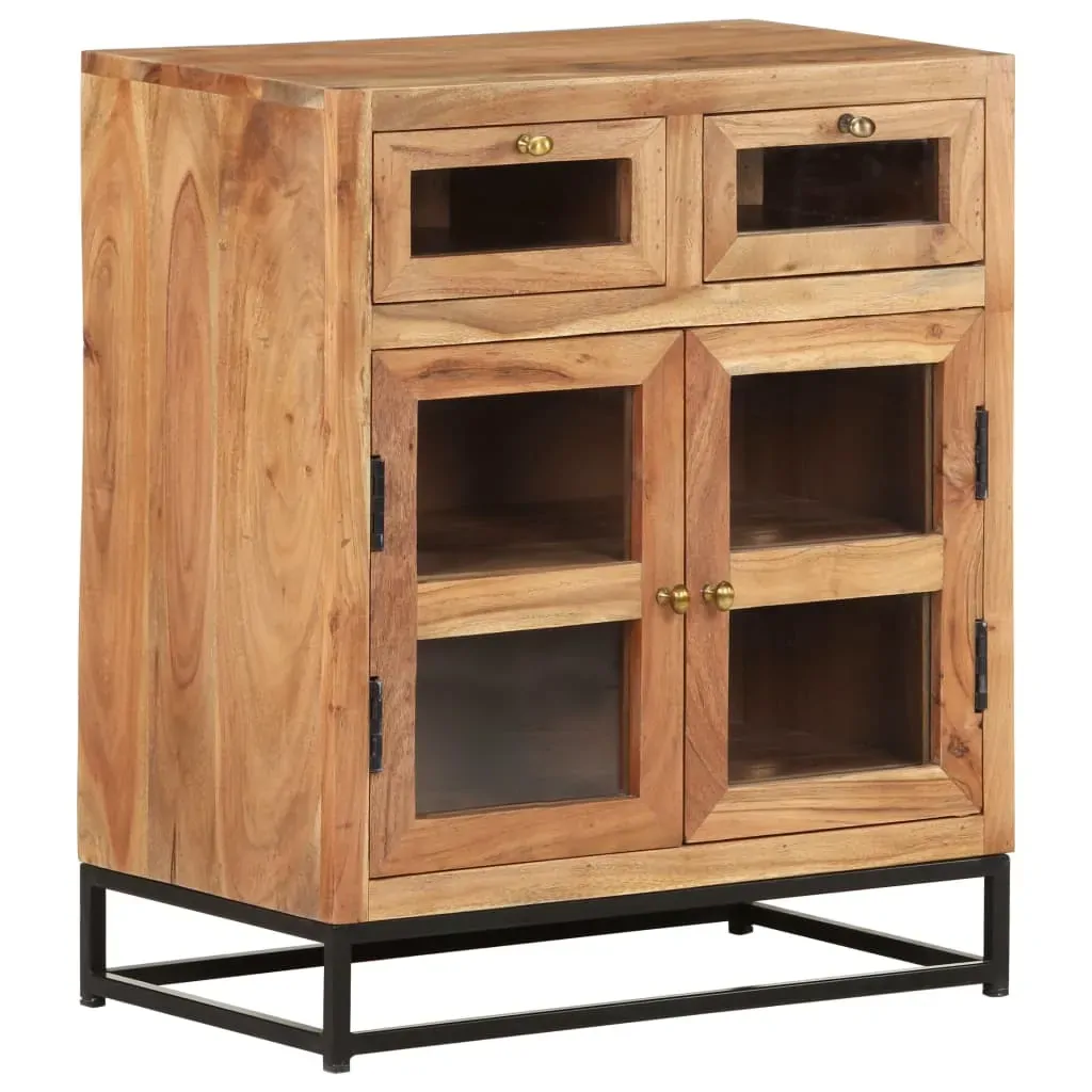 Sideboard 60x35x70 cm Solid Acacia Wood Price