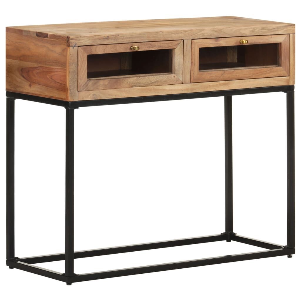 Console Table 90x35x76 cm Solid Acacia Wood Price