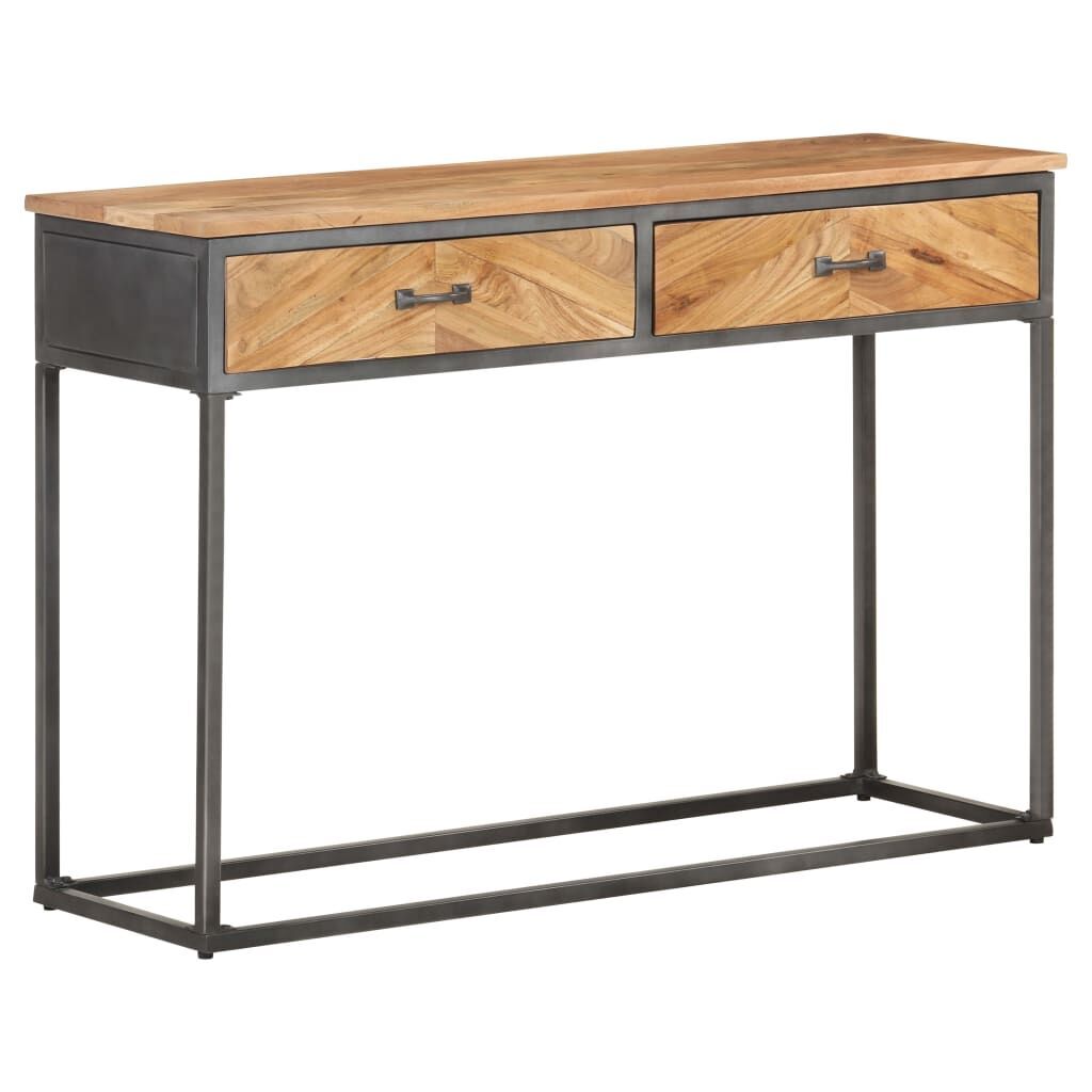 Console Table 110x35x75 cm Solid Acacia Wood Price