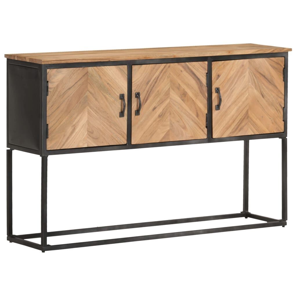 Sideboard 120x30x75 cm Solid Acacia Wood Price