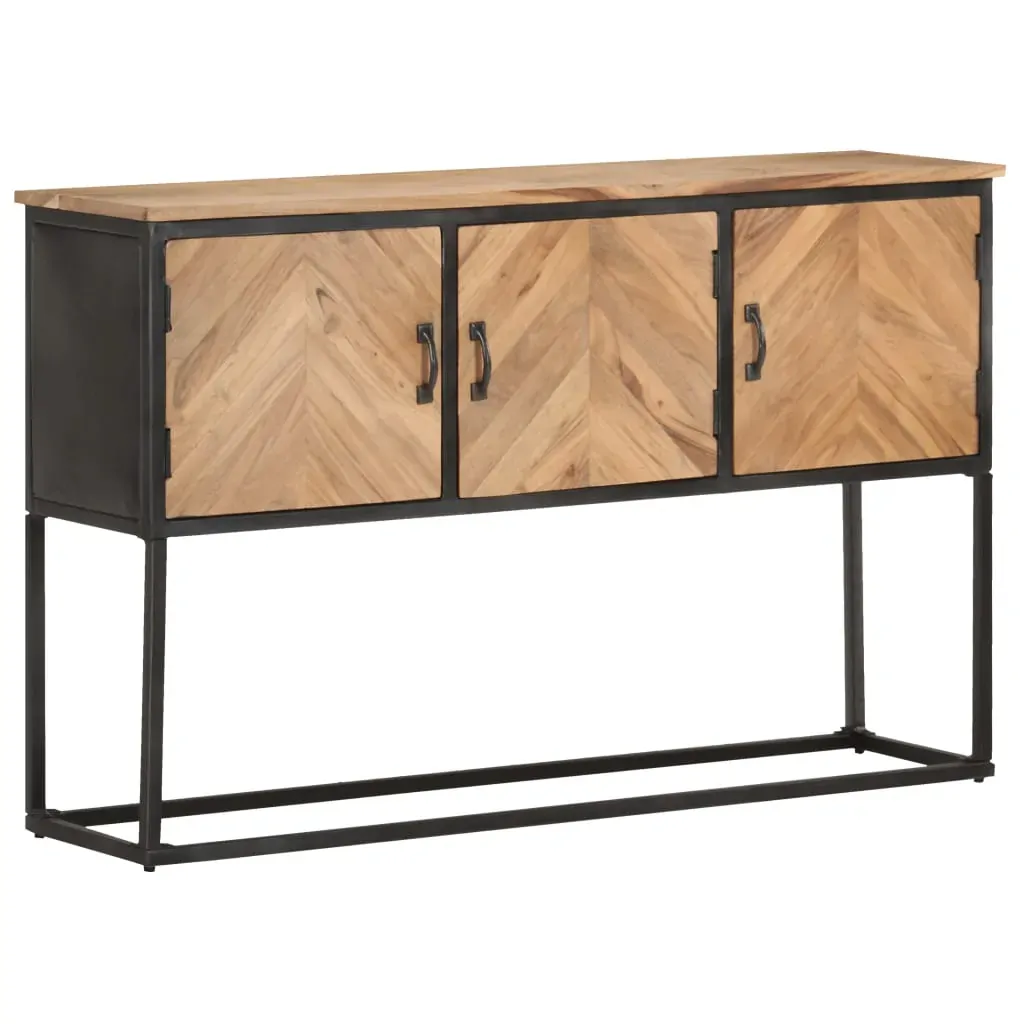 Sideboard 120x30x75 cm Solid Acacia Wood Price