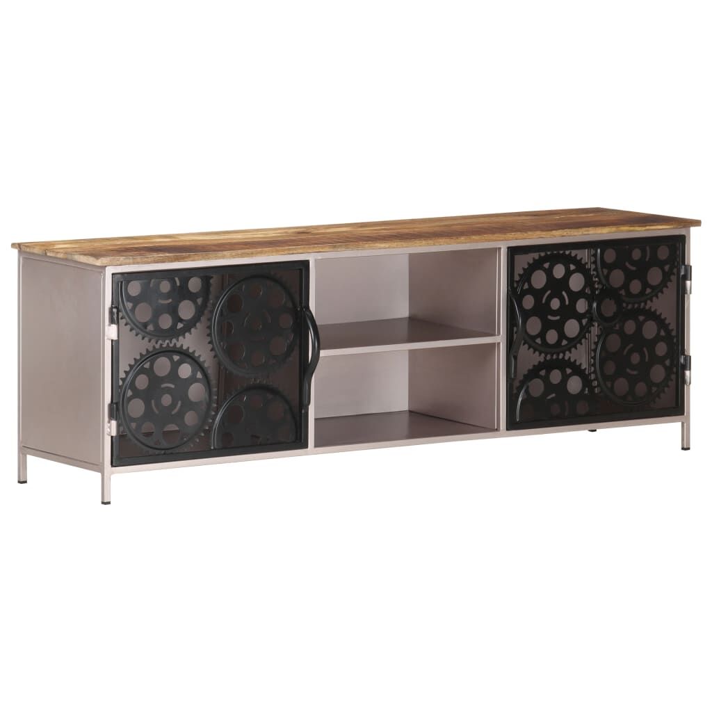 TV Cabinet 120x30x40 cm Rough Mango Wood Price