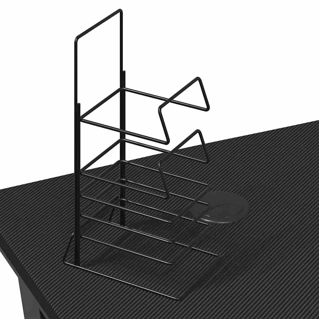 Gaming Desk with Y Shape Legs Black 90x60x75 cm Price