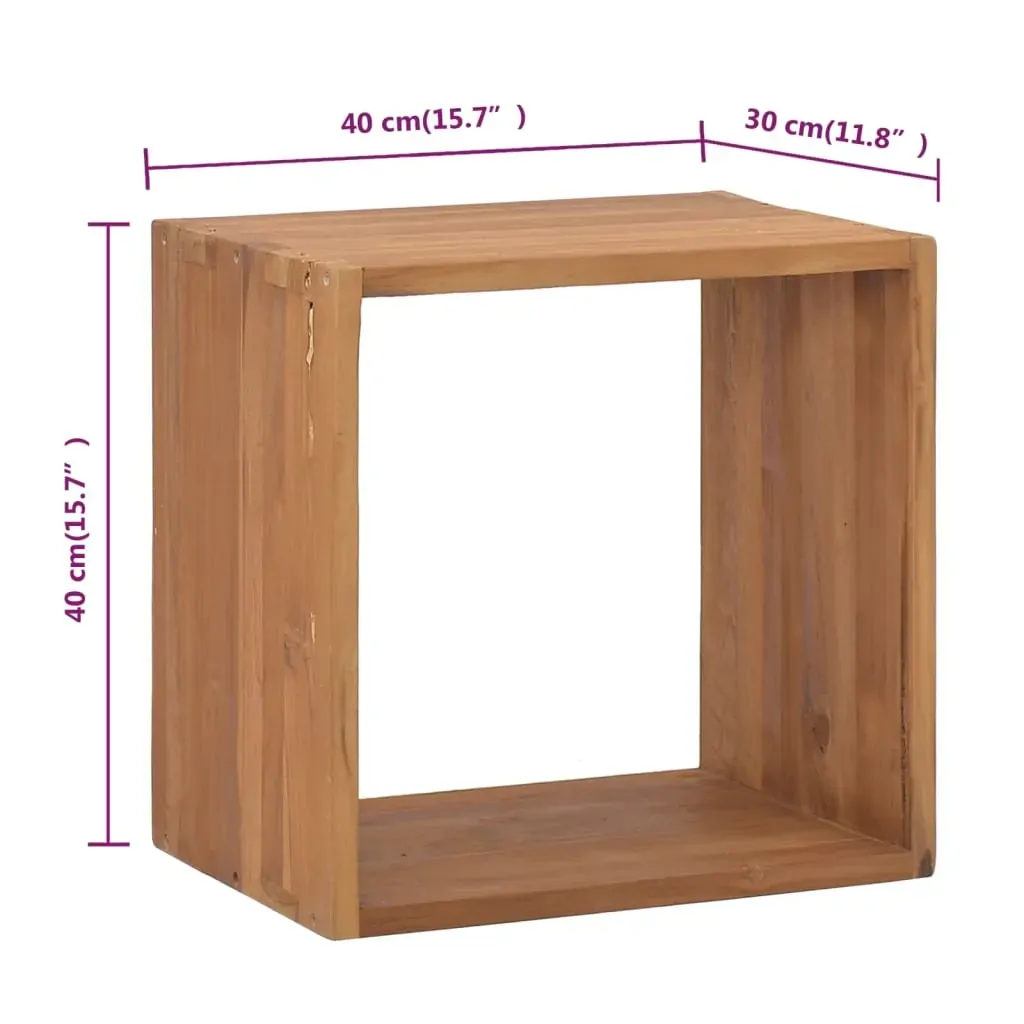 Bedside Cabinet 40x30x40 cm Solid Teak Wood Price