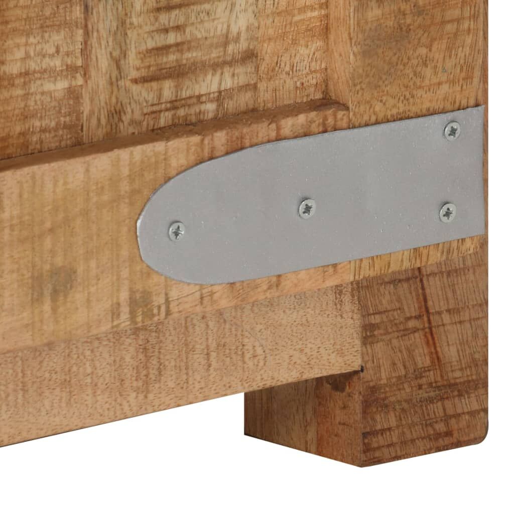TV Cabinet 110x30x40 cm Rough Mango Wood Price