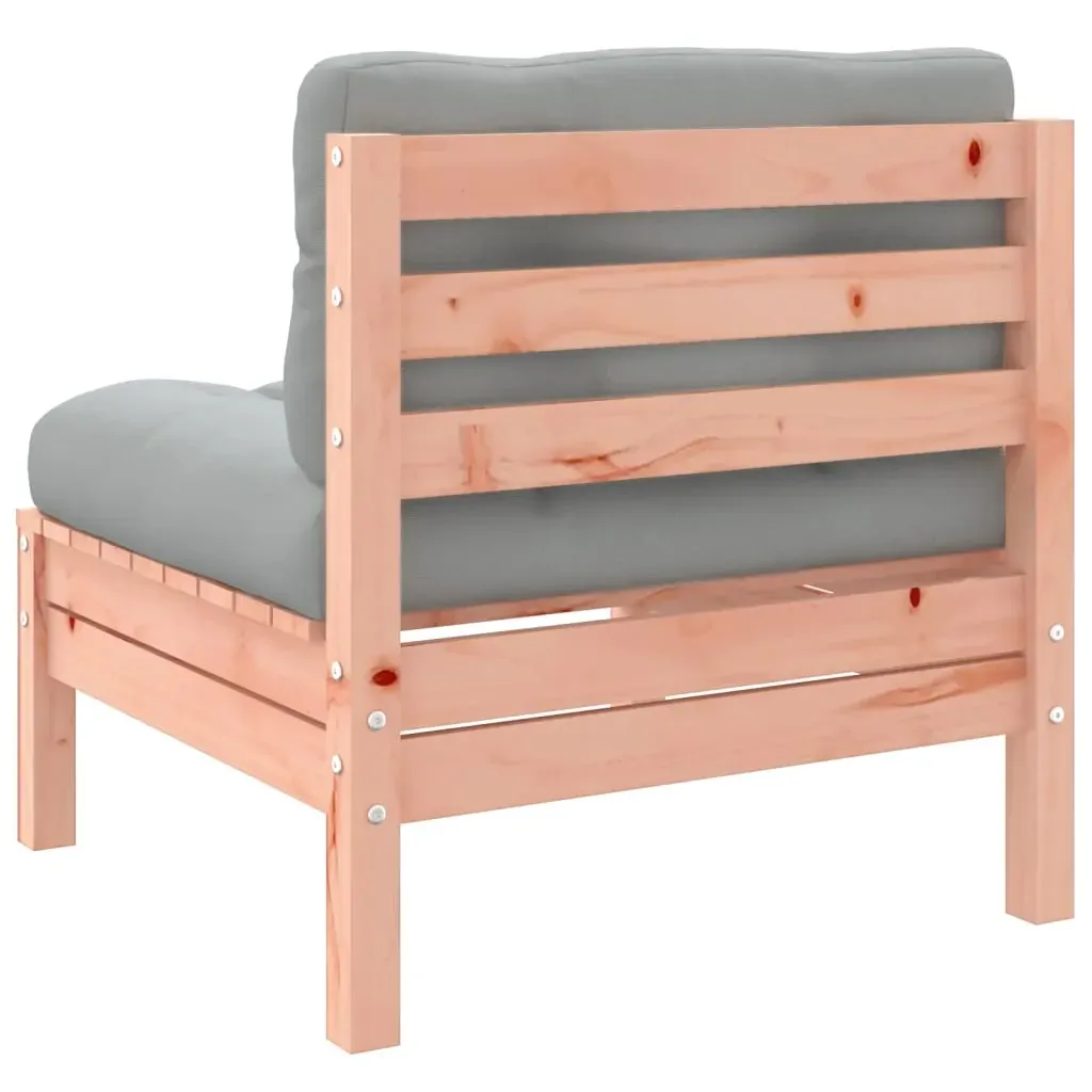 6 Piece Garden Sofa Set with Cushions Solid Wood Douglas Fir Price