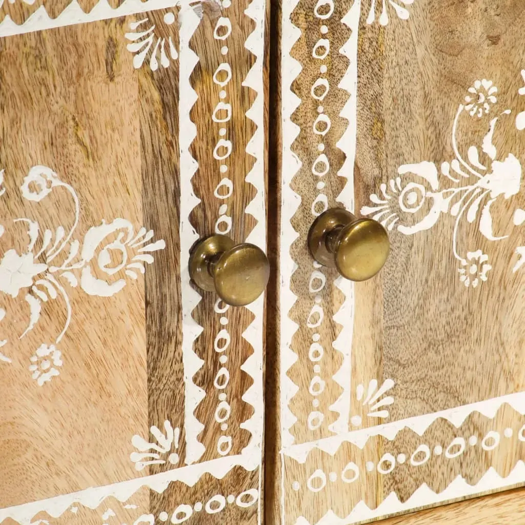 TV Cabinet 110x30x40 cm Solid Wood Mango Price