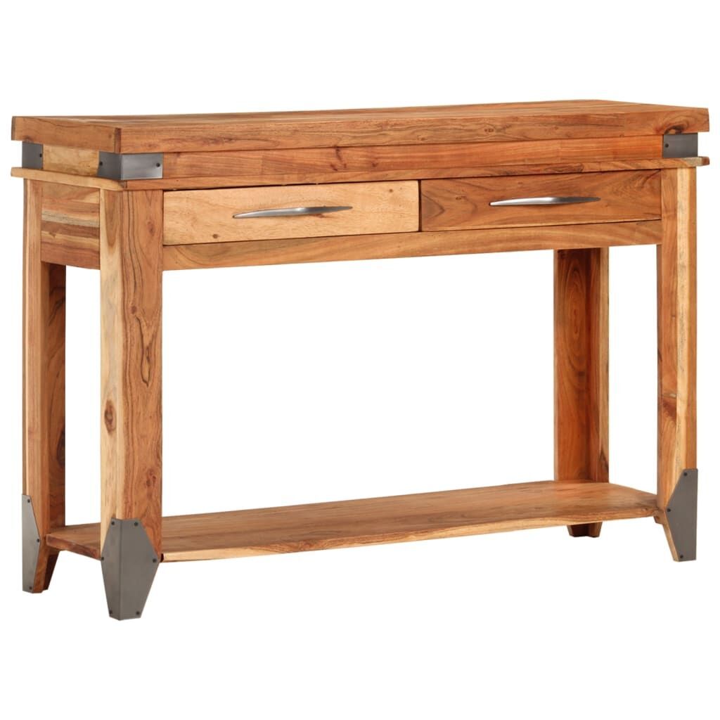 Console Table 110x34x74 cm Solid Wood Acacia Price
