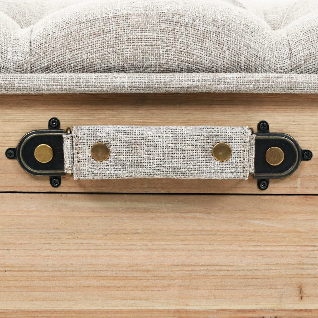 Storage Bench 110 cm Solid Firwood Price