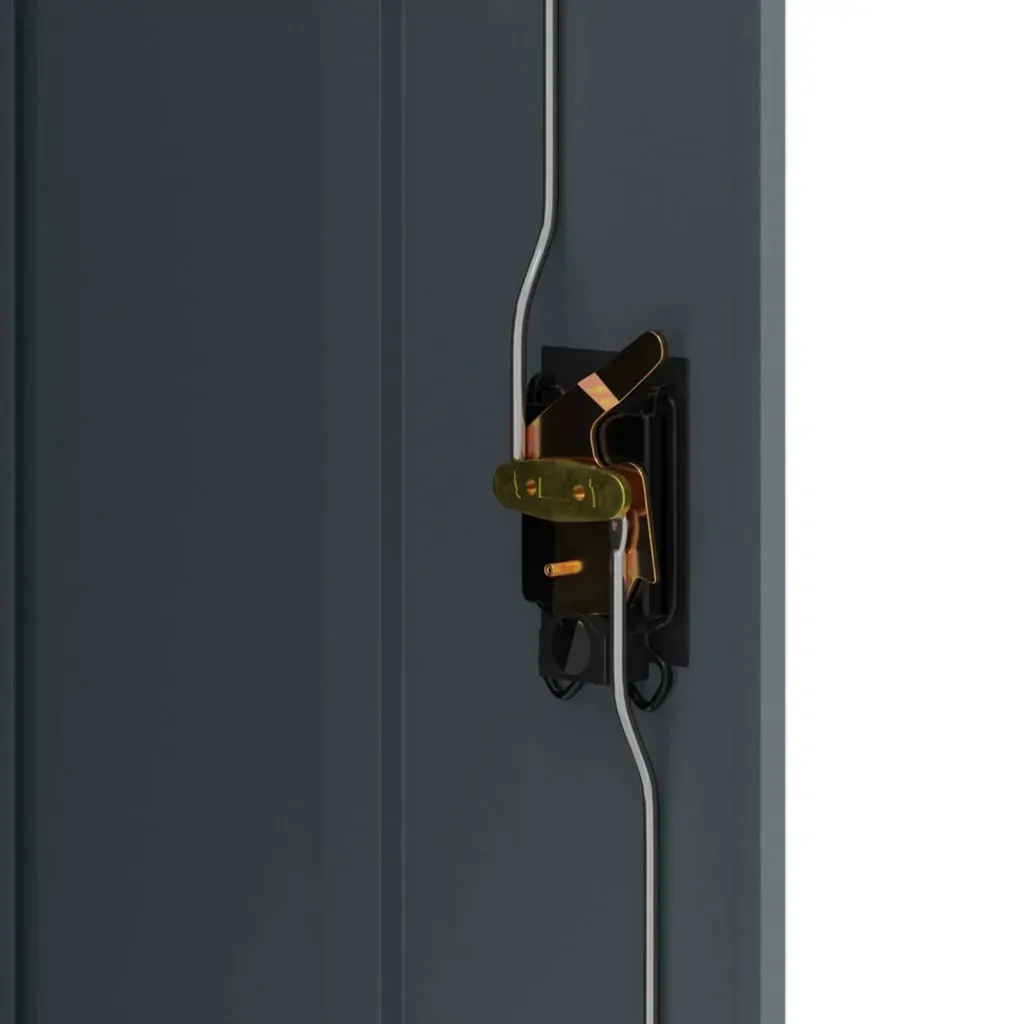 File Cabinet Anthracite 90x40x140 cm Steel Price