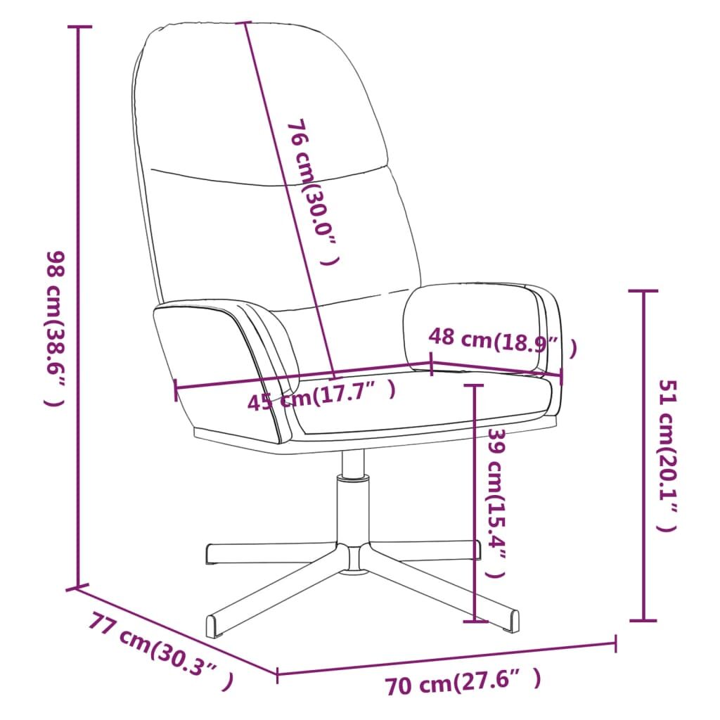 Relaxing Chair Black Faux Leather Price