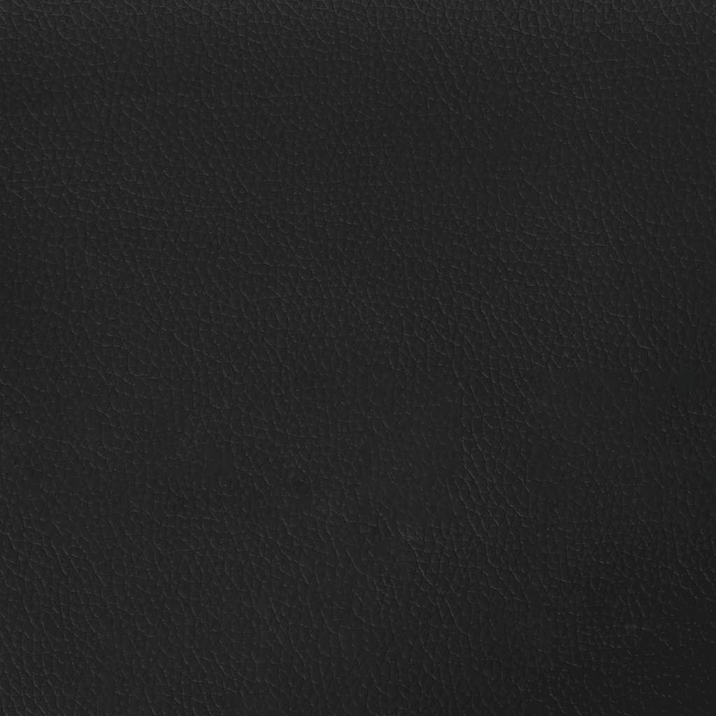 Bed Frame without Mattress Black 152x203 cm Queen Faux Leather Price