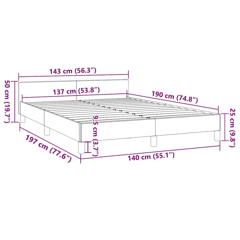 Bed Frame without Mattress Dark Grey Double Velvet Price