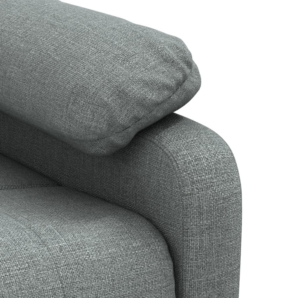Recliner Chair Dark Grey Fabric Price