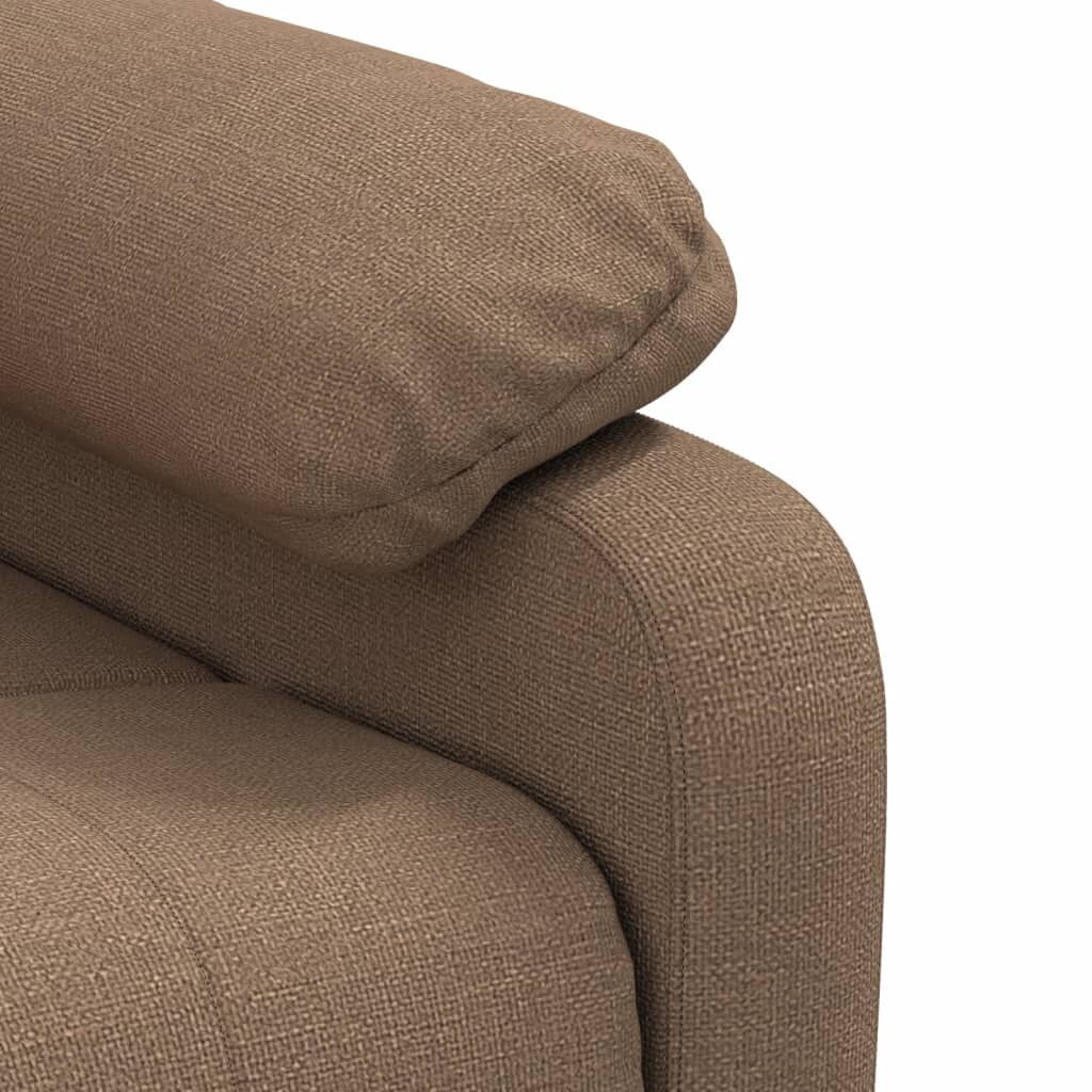 Massage Chair Brown Fabric Price