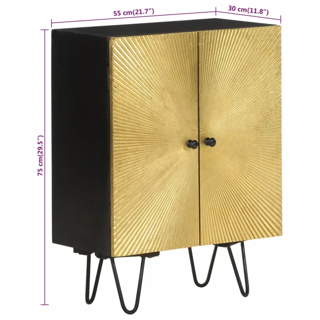 Sideboard 55x30x75 cm Solid Wood Mango Price