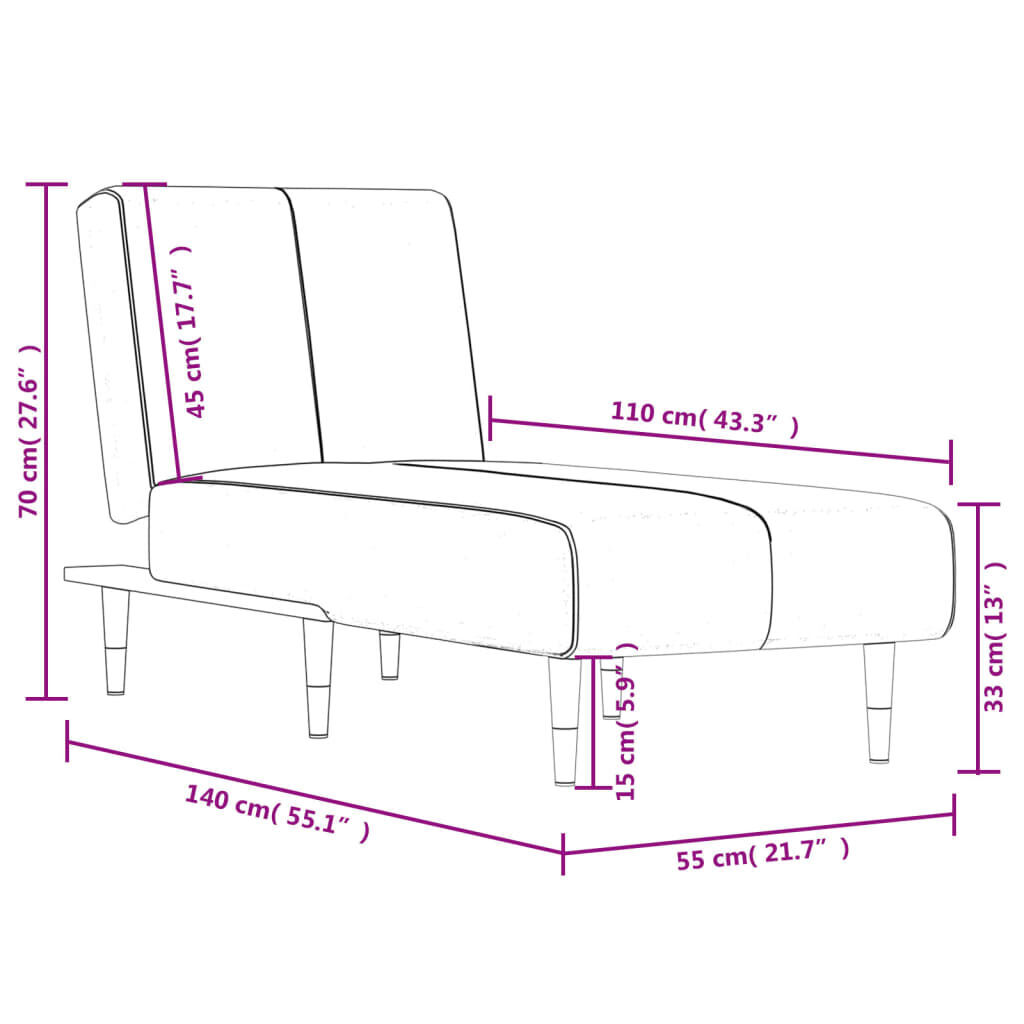 Chaise Longue Dark Grey Velvet Price