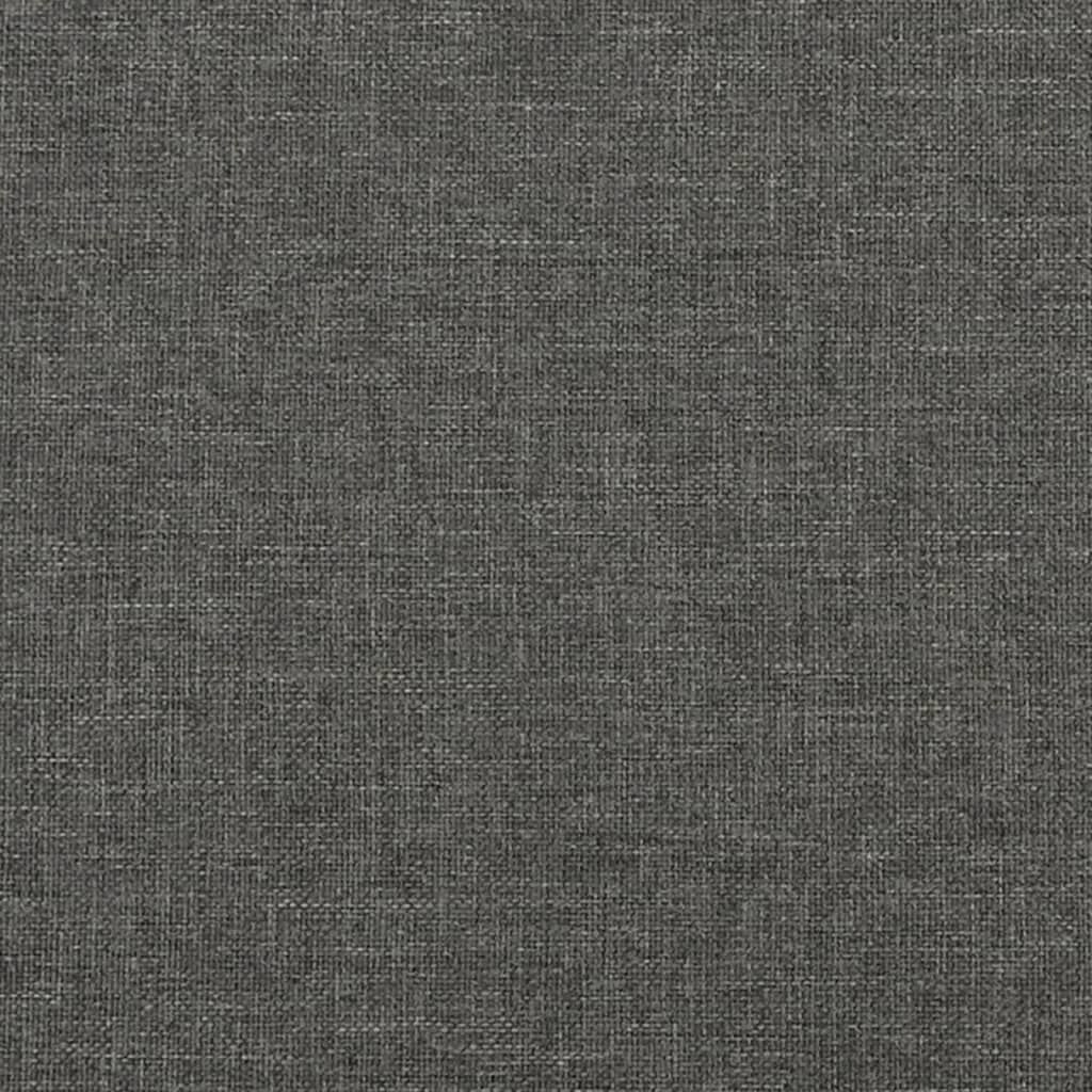 Bed Frame without Mattress Dark Grey King Single Fabric Price